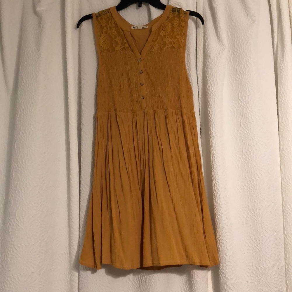 Mustard dress
